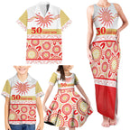 Dolphins NAIDOC Week Personalised Family Matching Tank Maxi Dress and Hawaiian Shirt Aboriginal Torres Strait Islanders Vibe