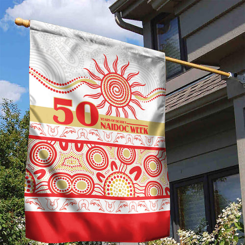 Dolphins NAIDOC Week Garden Flag Aboriginal Torres Strait Islanders Vibe