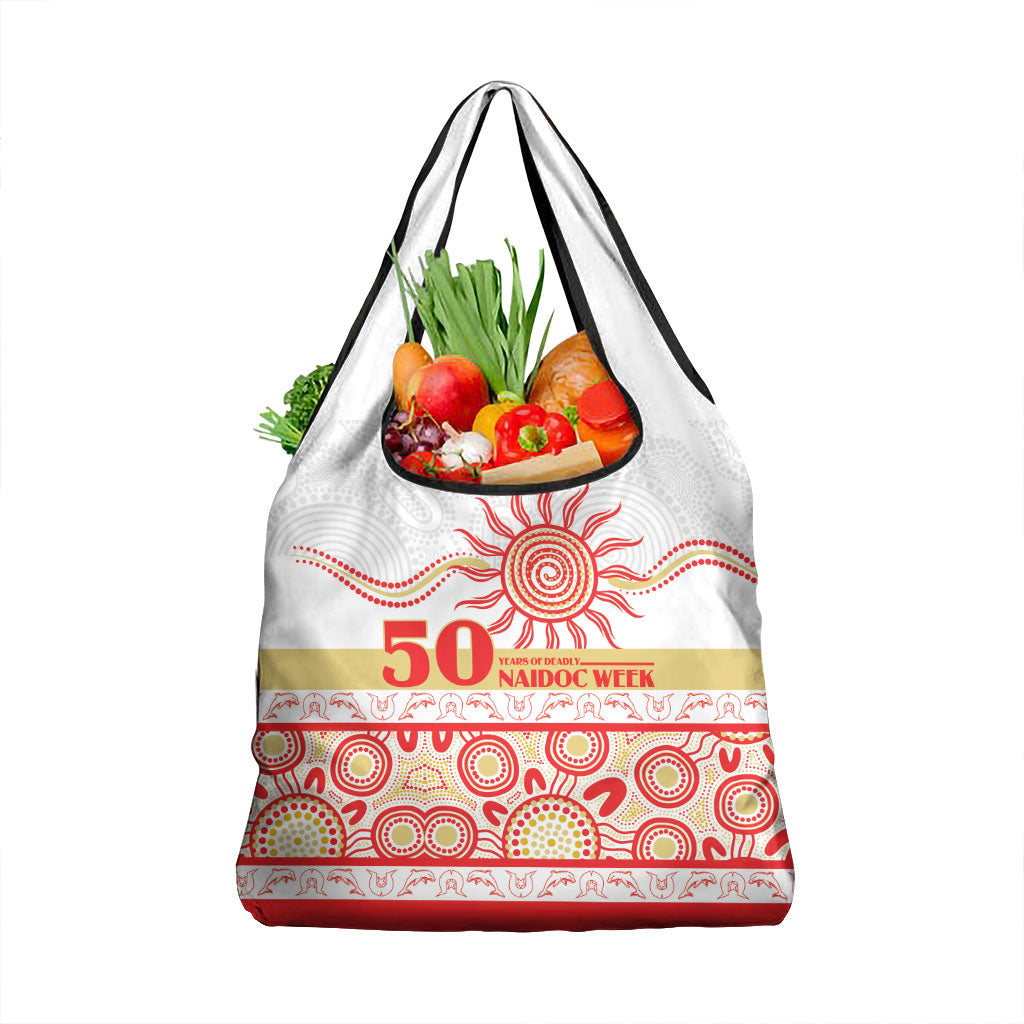 Dolphins NAIDOC Week Grocery Bag Aboriginal Torres Strait Islanders Vibe