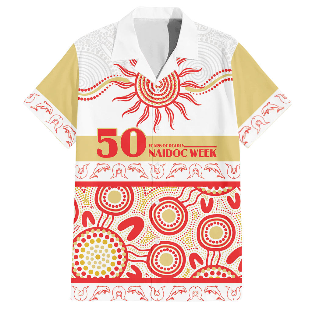 Dolphins NAIDOC Week Personalised Hawaiian Shirt Aboriginal Torres Strait Islanders Vibe