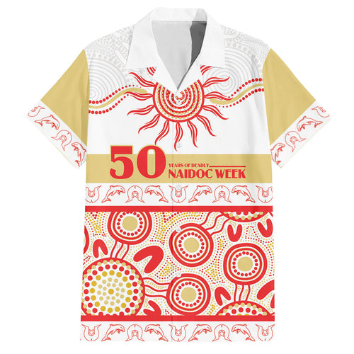 Dolphins NAIDOC Week Personalised Hawaiian Shirt Aboriginal Torres Strait Islanders Vibe