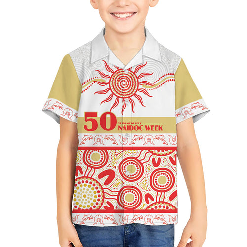 Dolphins NAIDOC Week Personalised Hawaiian Shirt Aboriginal Torres Strait Islanders Vibe