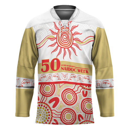 Dolphins NAIDOC Week Personalised Hockey Jersey Aboriginal Torres Strait Islanders Vibe