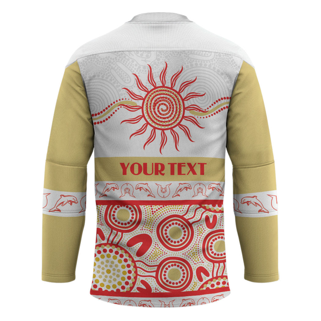 Dolphins NAIDOC Week Personalised Hockey Jersey Aboriginal Torres Strait Islanders Vibe