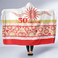 Dolphins NAIDOC Week Hooded Blanket Aboriginal Torres Strait Islanders Vibe