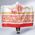 Dolphins NAIDOC Week Hooded Blanket Aboriginal Torres Strait Islanders Vibe