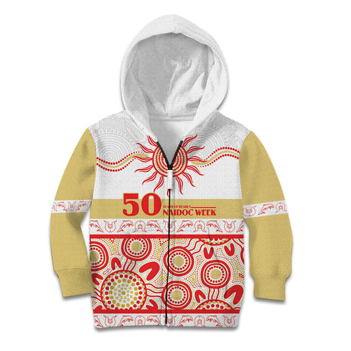 Dolphins NAIDOC Week Personalised Kid Hoodie Aboriginal Torres Strait Islanders Vibe