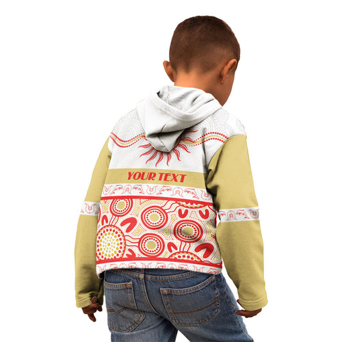 Dolphins NAIDOC Week Personalised Kid Hoodie Aboriginal Torres Strait Islanders Vibe