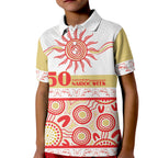 Dolphins NAIDOC Week Personalised Kid Polo Shirt Aboriginal Torres Strait Islanders Vibe