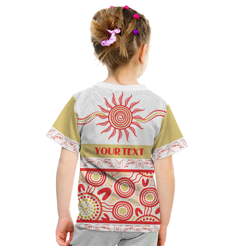 Dolphins NAIDOC Week Personalised Kid T Shirt Aboriginal Torres Strait Islanders Vibe