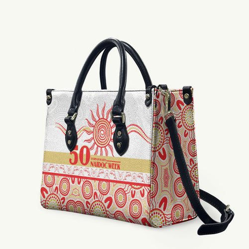 Dolphins NAIDOC Week Leather Bag Aboriginal Torres Strait Islanders Vibe
