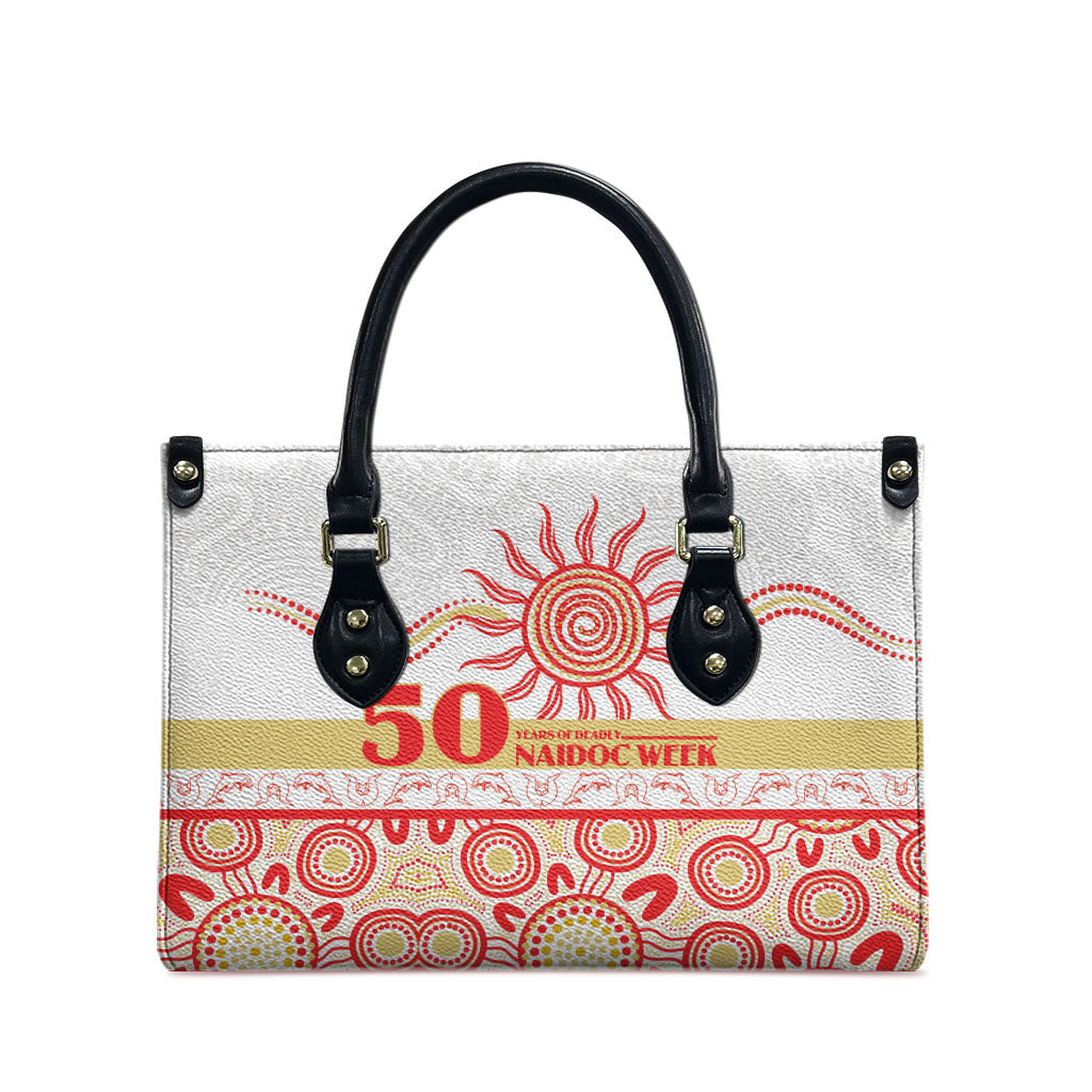 Dolphins NAIDOC Week Leather Bag Aboriginal Torres Strait Islanders Vibe