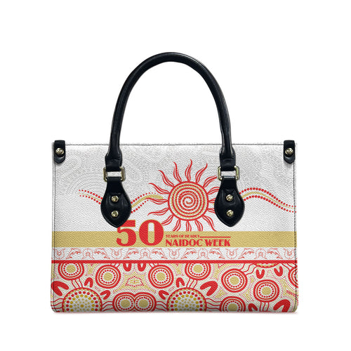 Dolphins NAIDOC Week Leather Bag Aboriginal Torres Strait Islanders Vibe