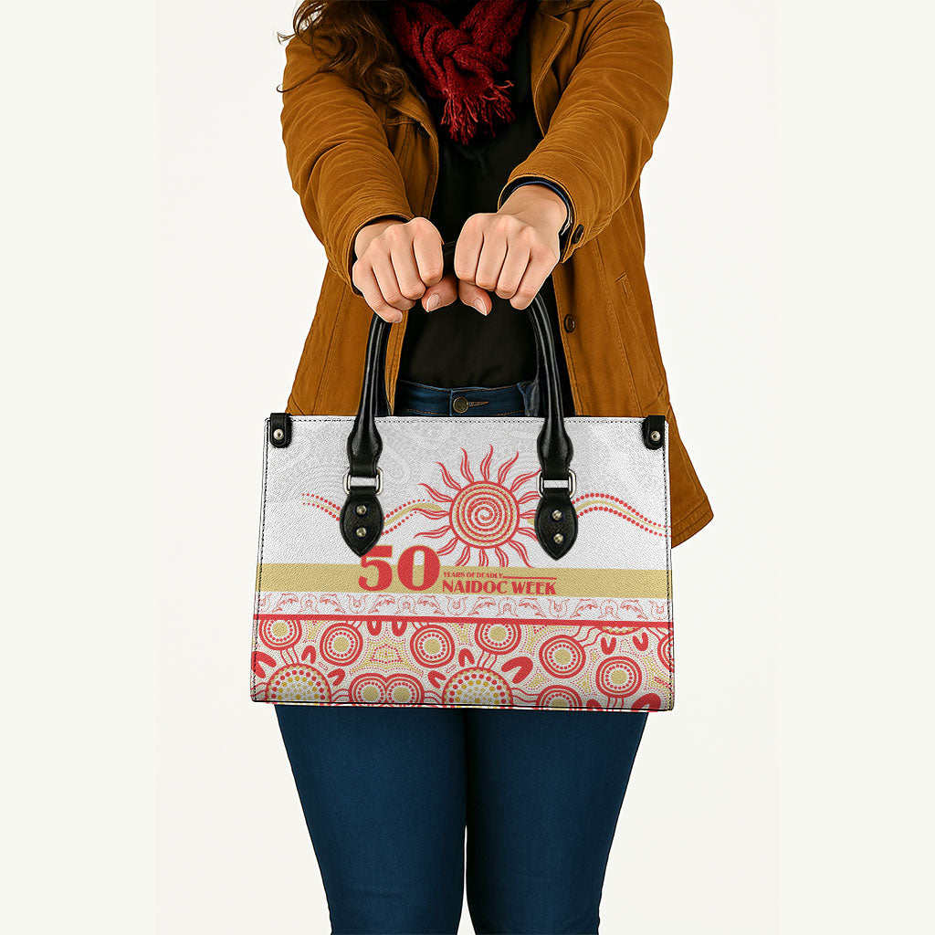 Dolphins NAIDOC Week Leather Bag Aboriginal Torres Strait Islanders Vibe