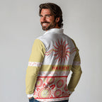Dolphins NAIDOC Week Personalised Long Sleeve Polo Shirt Aboriginal Torres Strait Islanders Vibe