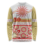 Dolphins NAIDOC Week Personalised Long Sleeve Shirt Aboriginal Torres Strait Islanders Vibe