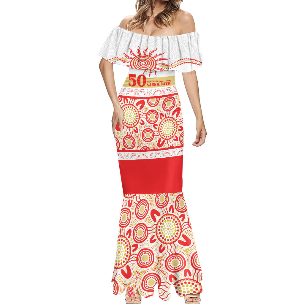 Dolphins NAIDOC Week Personalised Mermaid Dress Aboriginal Torres Strait Islanders Vibe
