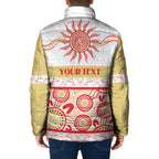 Dolphins NAIDOC Week Personalised Padded Jacket Aboriginal Torres Strait Islanders Vibe