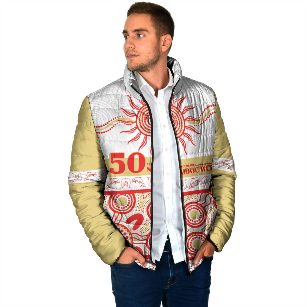 Dolphins NAIDOC Week Personalised Padded Jacket Aboriginal Torres Strait Islanders Vibe