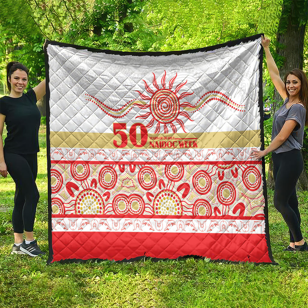 Dolphins NAIDOC Week Quilt Aboriginal Torres Strait Islanders Vibe