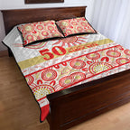 Dolphins NAIDOC Week Quilt Bed Set Aboriginal Torres Strait Islanders Vibe