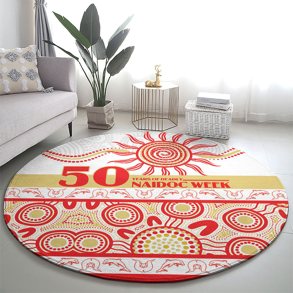 Dolphins NAIDOC Week Round Carpet Aboriginal Torres Strait Islanders Vibe