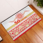 Dolphins NAIDOC Week Rubber Doormat Aboriginal Torres Strait Islanders Vibe