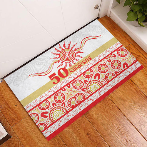 Dolphins NAIDOC Week Rubber Doormat Aboriginal Torres Strait Islanders Vibe