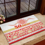 Dolphins NAIDOC Week Rubber Doormat Aboriginal Torres Strait Islanders Vibe