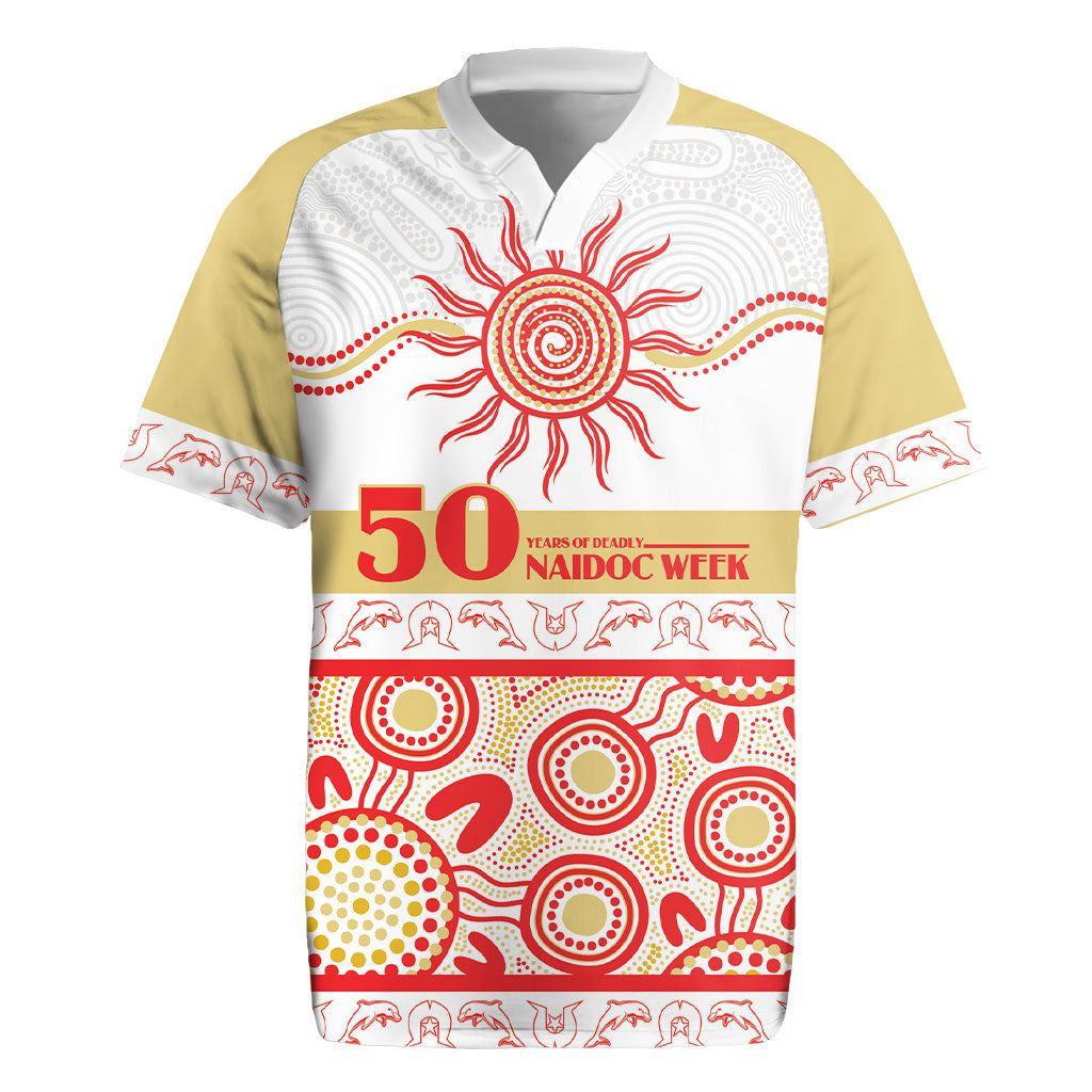 Dolphins NAIDOC Week Personalised Rugby Jersey Aboriginal Torres Strait Islanders Vibe