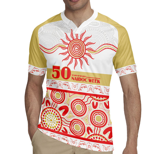 Dolphins NAIDOC Week Personalised Rugby Jersey Aboriginal Torres Strait Islanders Vibe