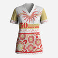 Dolphins NAIDOC Week Personalised Scrub Top Aboriginal Torres Strait Islanders Vibe