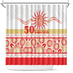 Dolphins NAIDOC Week Shower Curtain Aboriginal Torres Strait Islanders Vibe