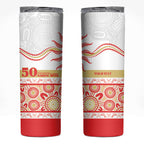 Dolphins NAIDOC Week Personalised Skinny Tumbler Aboriginal Torres Strait Islanders Vibe