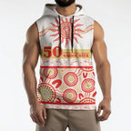 Dolphins NAIDOC Week Personalised Sleeveless Hoodie Aboriginal Torres Strait Islanders Vibe