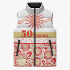 Dolphins NAIDOC Week Personalised Sleeveless Puffer Jacket Aboriginal Torres Strait Islanders Vibe