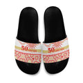 Dolphins NAIDOC Week Slide Sandals Aboriginal Torres Strait Islanders Vibe