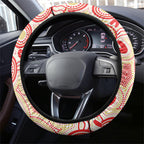 Dolphins NAIDOC Week Steering Wheel Cover Aboriginal Torres Strait Islanders Vibe