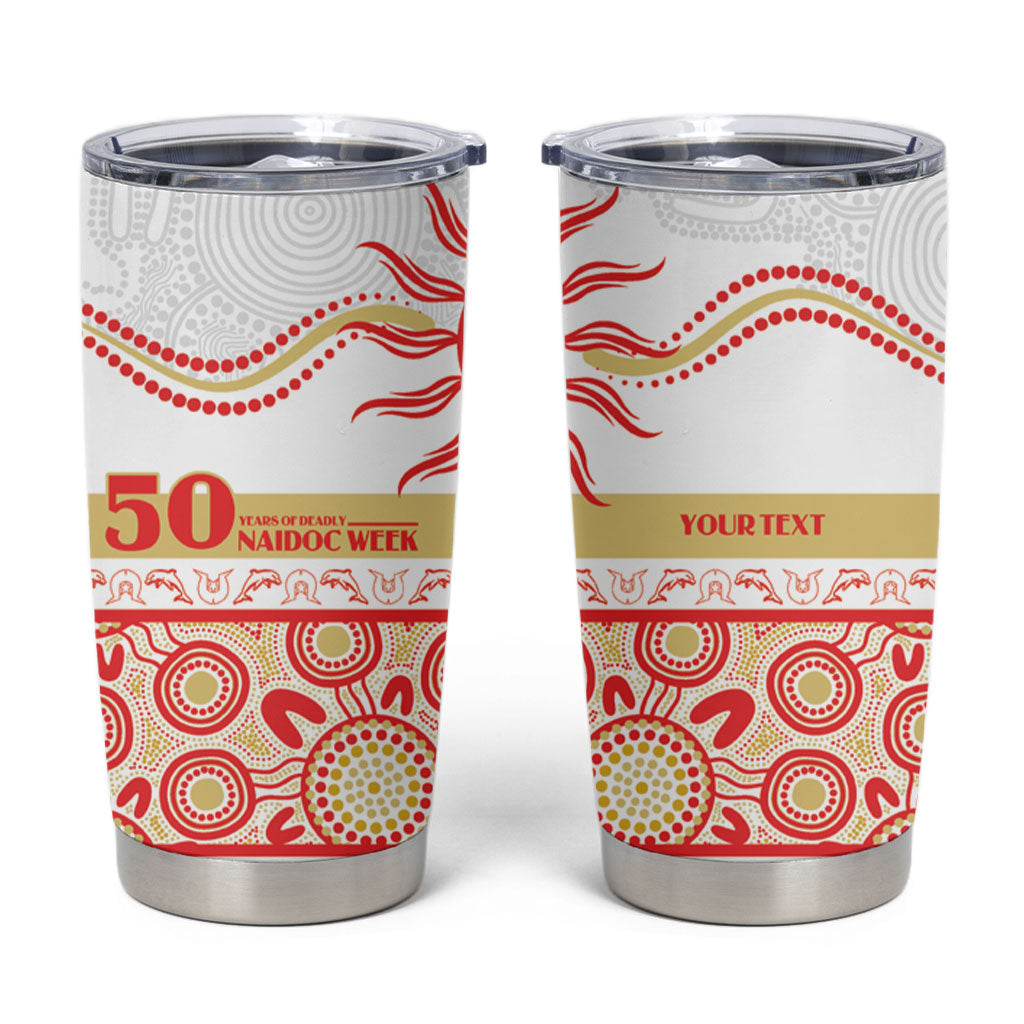 Dolphins NAIDOC Week Personalised Tumbler Cup Aboriginal Torres Strait Islanders Vibe
