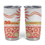 Dolphins NAIDOC Week Personalised Tumbler Cup Aboriginal Torres Strait Islanders Vibe