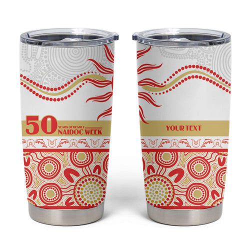 Dolphins NAIDOC Week Personalised Tumbler Cup Aboriginal Torres Strait Islanders Vibe