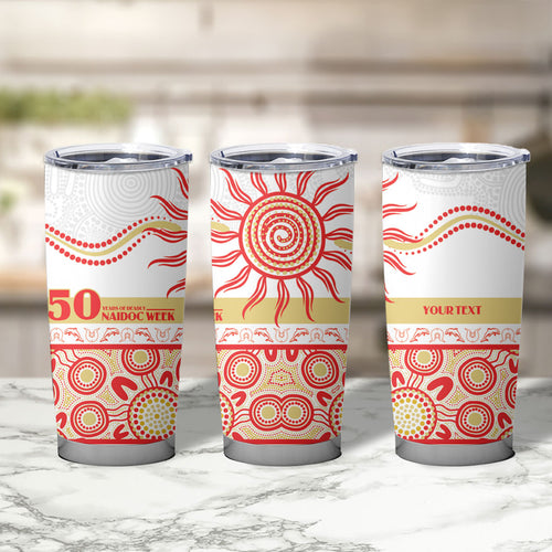 Dolphins NAIDOC Week Personalised Tumbler Cup Aboriginal Torres Strait Islanders Vibe