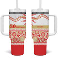 Dolphins NAIDOC Week Personalised Tumbler With Handle Aboriginal Torres Strait Islanders Vibe