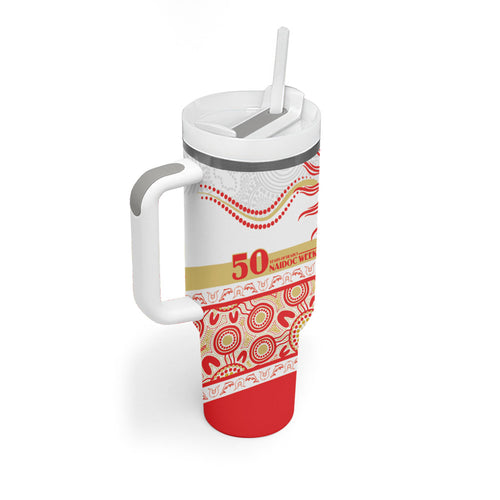 Dolphins NAIDOC Week Personalised Tumbler With Handle Aboriginal Torres Strait Islanders Vibe