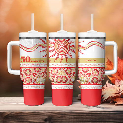 Dolphins NAIDOC Week Personalised Tumbler With Handle Aboriginal Torres Strait Islanders Vibe
