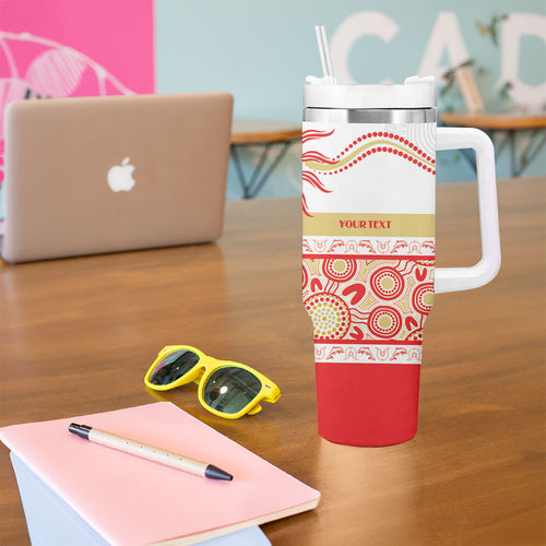 Dolphins NAIDOC Week Personalised Tumbler With Handle Aboriginal Torres Strait Islanders Vibe