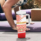 Dolphins NAIDOC Week Personalised Tumbler With Handle Aboriginal Torres Strait Islanders Vibe