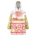 Dolphins NAIDOC Week Personalised Wearable Blanket Hoodie Aboriginal Torres Strait Islanders Vibe