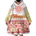 Dolphins NAIDOC Week Personalised Wearable Blanket Hoodie Aboriginal Torres Strait Islanders Vibe