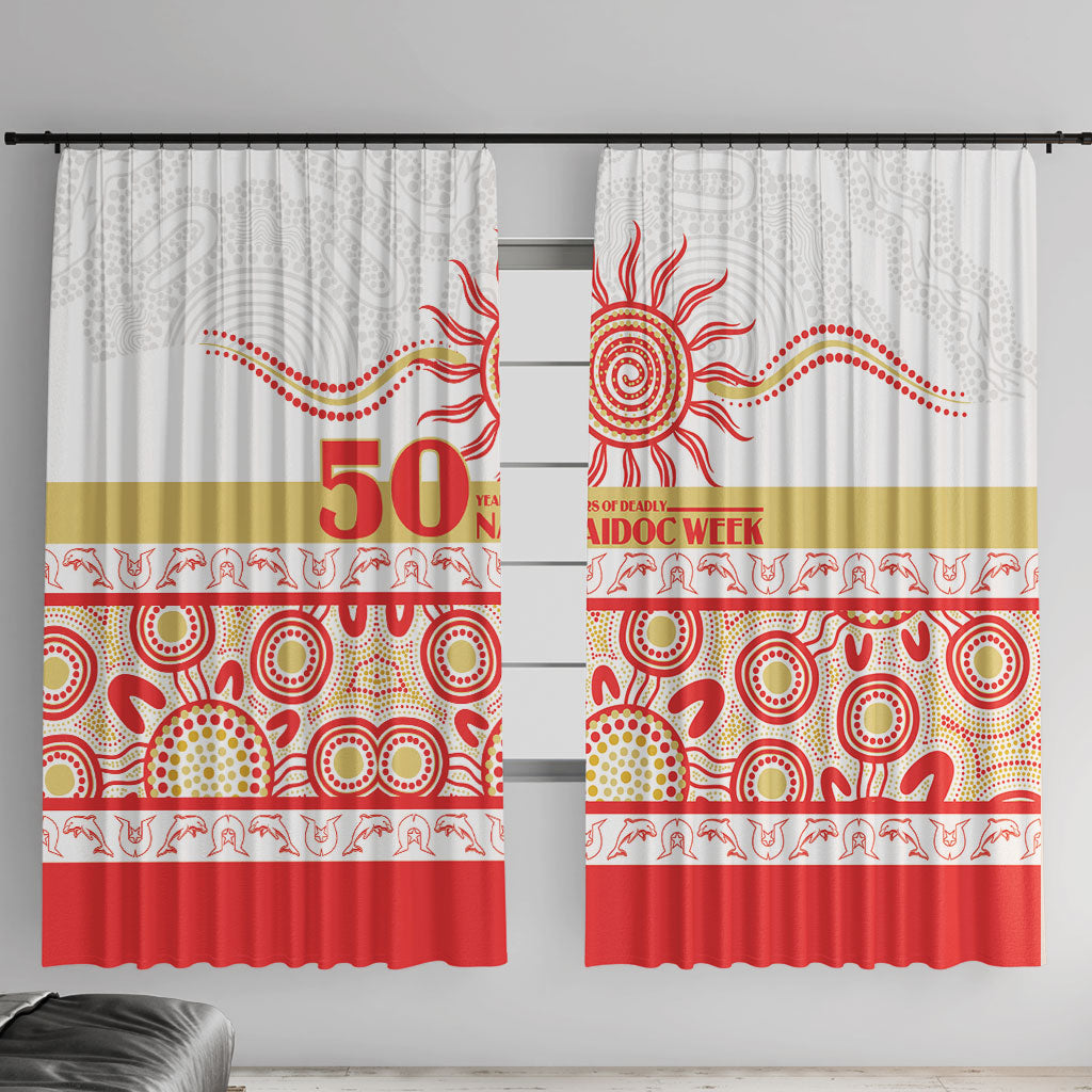 Dolphins NAIDOC Week Window Curtain Aboriginal Torres Strait Islanders Vibe